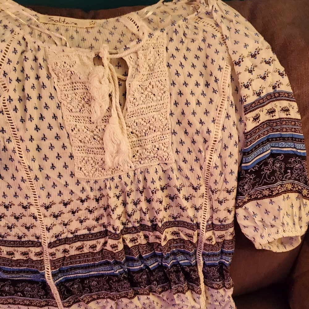 Cute boho blouse
